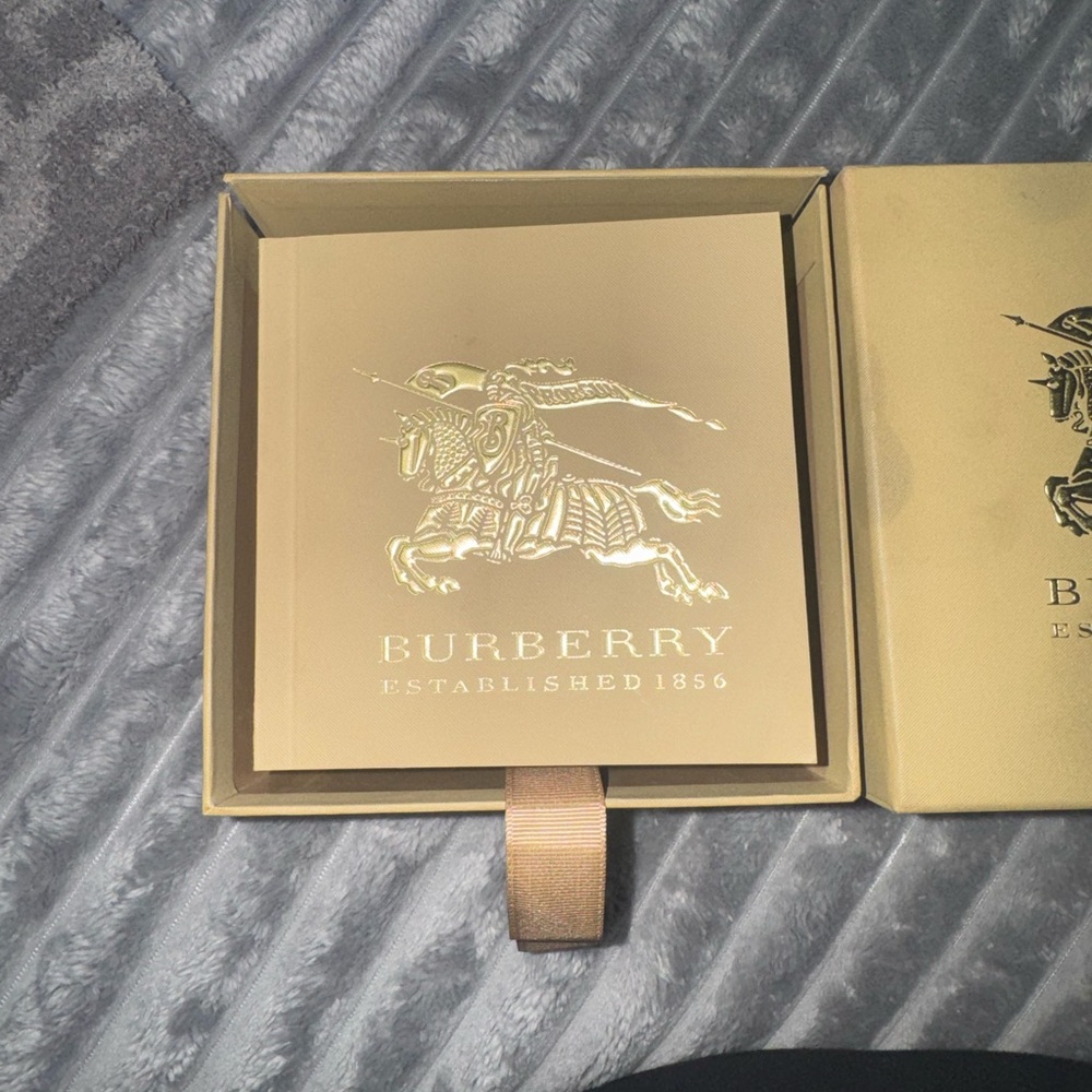 Burberry Silver Dial Watch with Checkered Strap - Picture 7 of 8